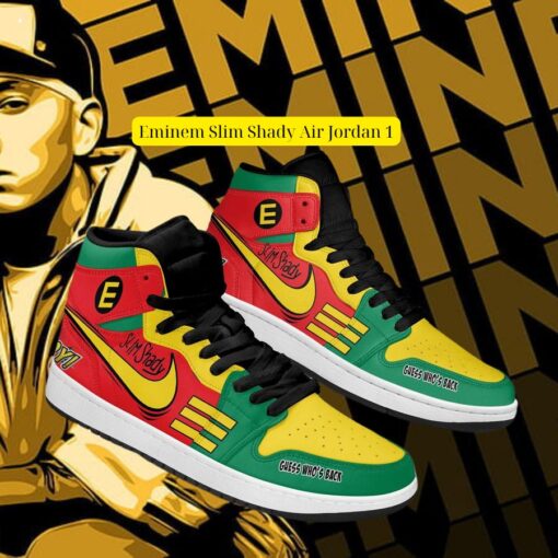 Eminem Slim Shady Air Jordan 1 Stand easy bro