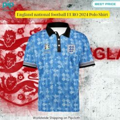 england national football euro 2024 polo shirt 4