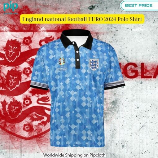 england national football euro 2024 polo shirt 4