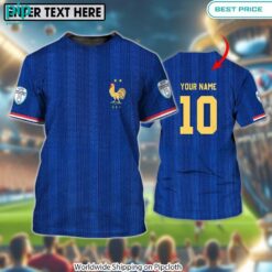 Equipe de France de football Euro 2024 Custom Shirt Natural and awesome