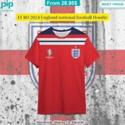 EURO 2024 England national football Hoodie Generous look