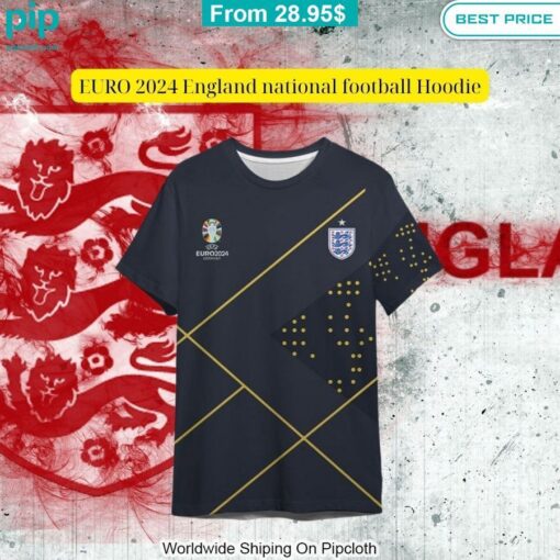 EURO 2024 England national football Hoodie I like your dress, it is amazing