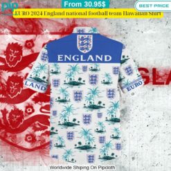 euro 2024 england national football team hawaiian shirt 3