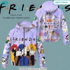 F.R.I.E.N.D.S Windbreaker Outdoor Jacket Coolosm