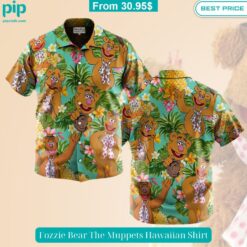 Fozzie Bear The Muppets Hawaiian Shirt Natural and awesome