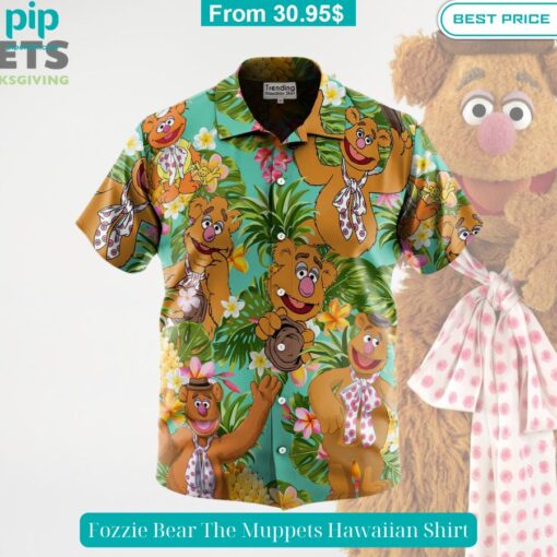 Fozzie Bear The Muppets Hawaiian Shirt You always inspire by your look bro