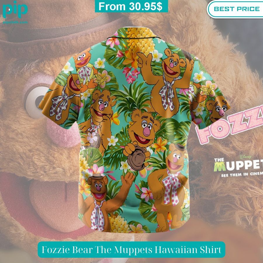 Fozzie Bear The Muppets Hawaiian Shirt You look cheerful dear