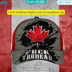 Fuck Trudeau Maple Leaves Canadian Cap You look fresh in nature