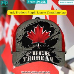 Fuck Trudeau Maple Leaves Canadian Cap You always inspire by your look bro