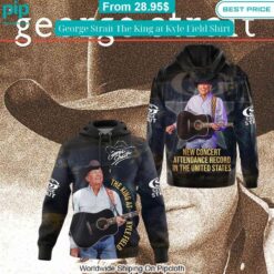 George Strait The King at Kyle Field Shirt Radiant and glowing Pic dear