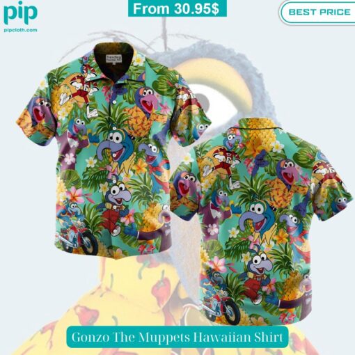 Gonzo The Muppets Hawaiian Shirt Super sober