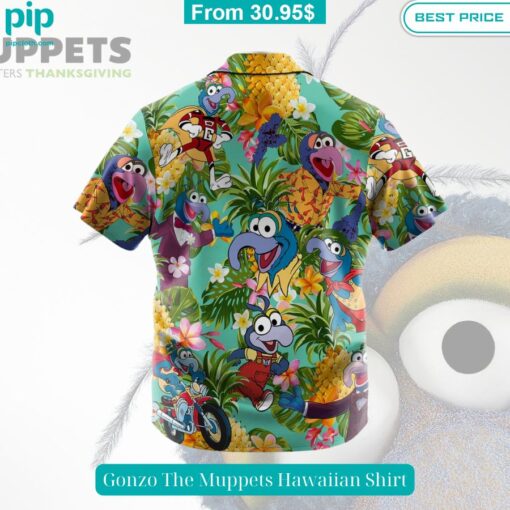 Gonzo The Muppets Hawaiian Shirt How did you learn to click so well