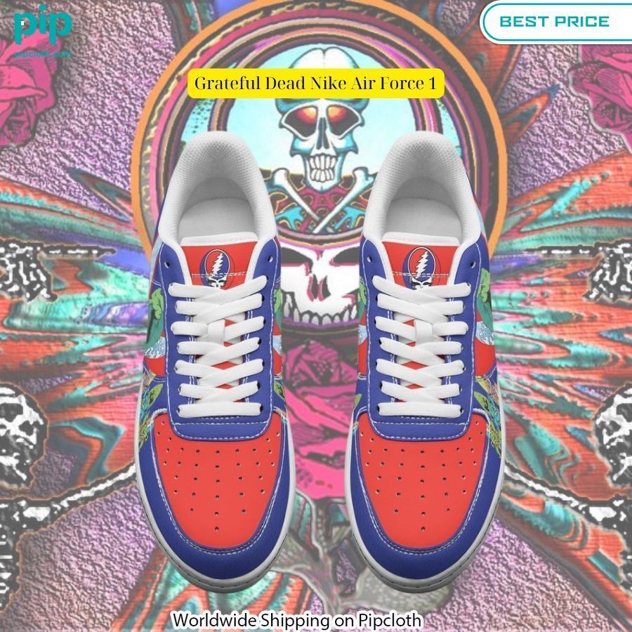 Grateful Dead Nike Air Force 1 Long time