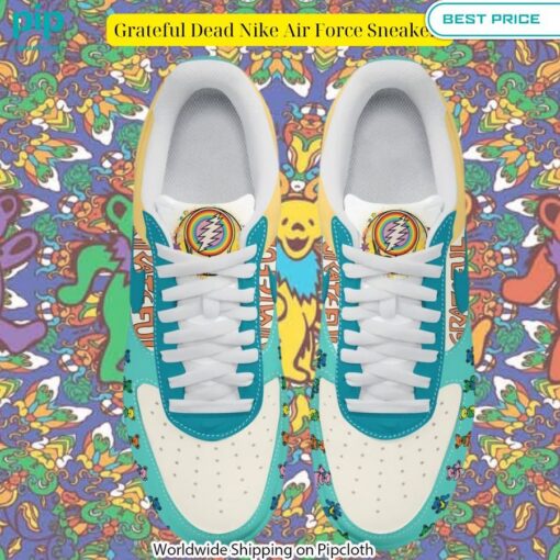 Grateful Dead Nike Air Force Sneakers Generous look