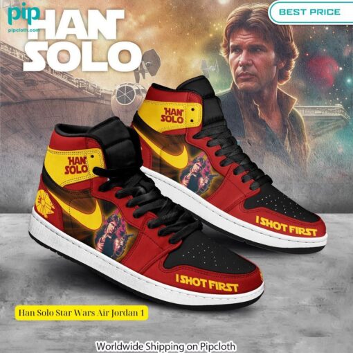 Han Solo Star Wars Air Jordan 1 Handsome as usual