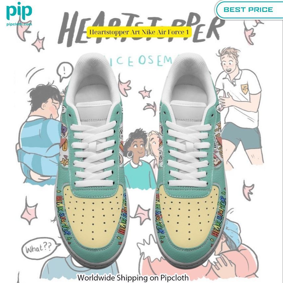 Heartstopper Art Nike Air Force 1 This place looks exotic.