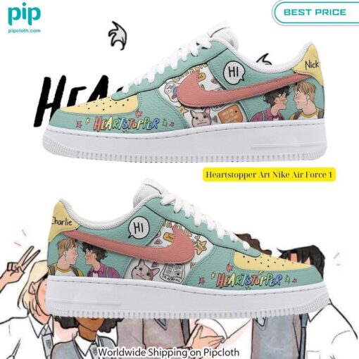 Heartstopper Art Nike Air Force 1 Wow! This is gracious