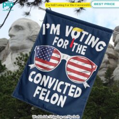 I'm Still Voting For The Convicted Felon American Flag You look lazy