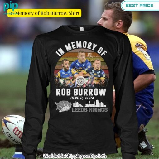 in memory of rob burrow shirt 4