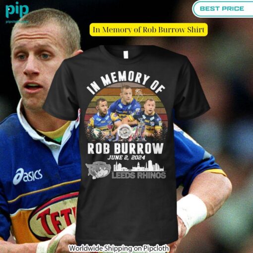 In Memory of Rob Burrow Shirt Sizzling