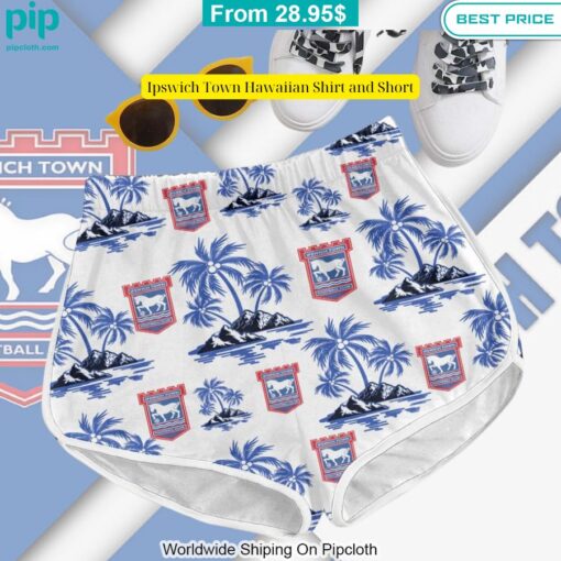 Ipswich Town Hawaiian Shirt and Short Our hard working soul