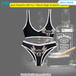 Jack Daniel's Old No 7 Black Bikini Sets You look cheerful dear