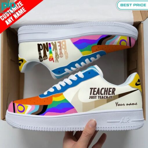 lgbt be kind teachers just teach it custom nike air force 1 1