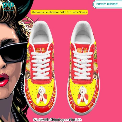 Madonna Celebration Nike Air Force Shoes Stunning