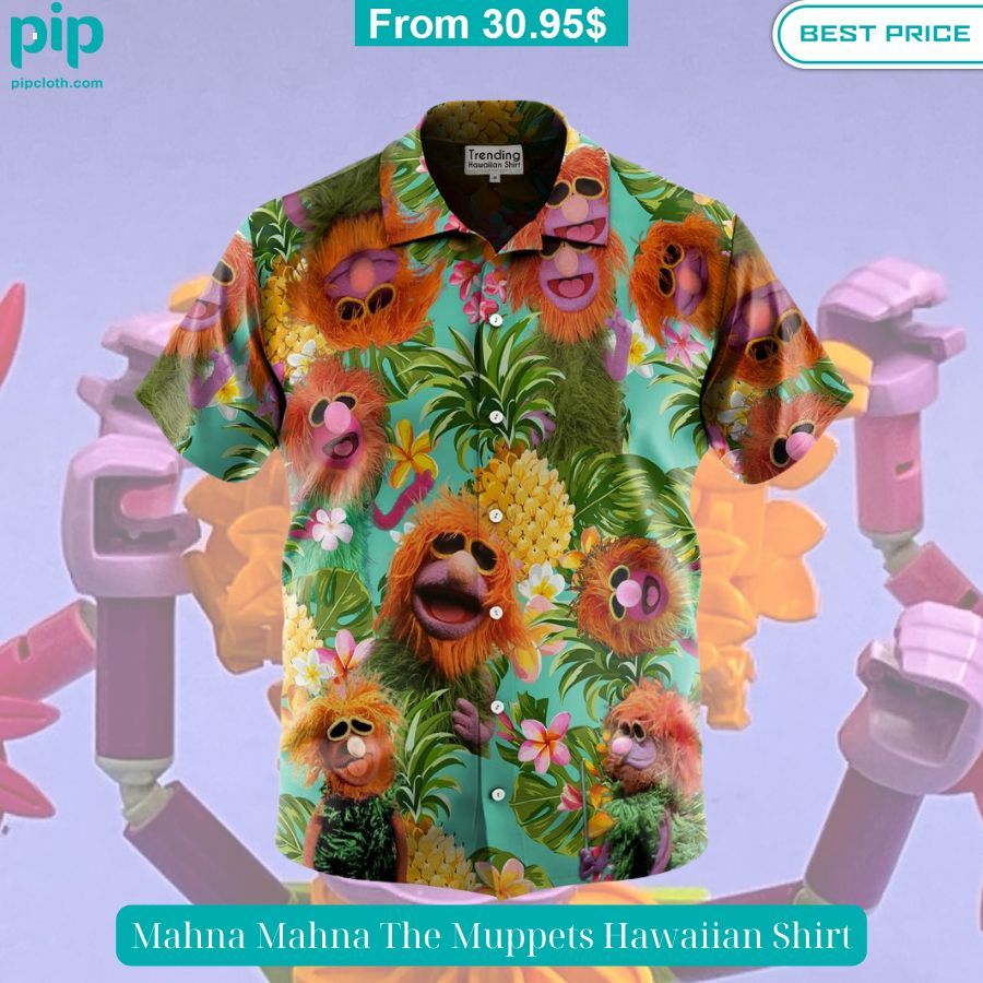 Mahna Mahna The Muppets Hawaiian Shirt Studious look