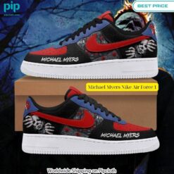 Michael Myers Nike Air Force 1 Radiant and glowing Pic dear