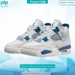 Military Blue 2024 Jordan 4 Retro Looking so nice