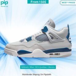 Military Blue 2024 Jordan 4 Retro Stand easy bro