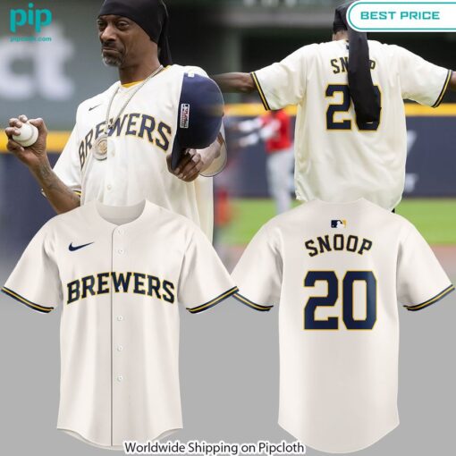 milwaukee brewers snoop dogg 20 baseball jersey 1 840