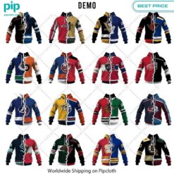 mix 2 nhl team custom hoodie 5