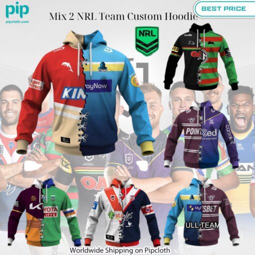 mix 2 nrl team custom hoodie 1