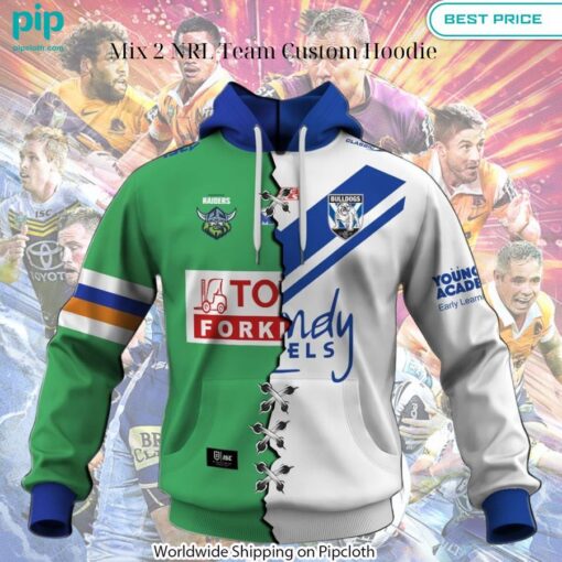 Mix 2 NRL Team Custom Hoodie Good look mam