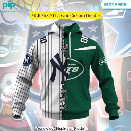 MLB Mix NFL Team Custom Hoodie Your beauty is irresistible.