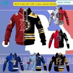 MLB Team Mix NHL Team Custom Hoodie Sizzling