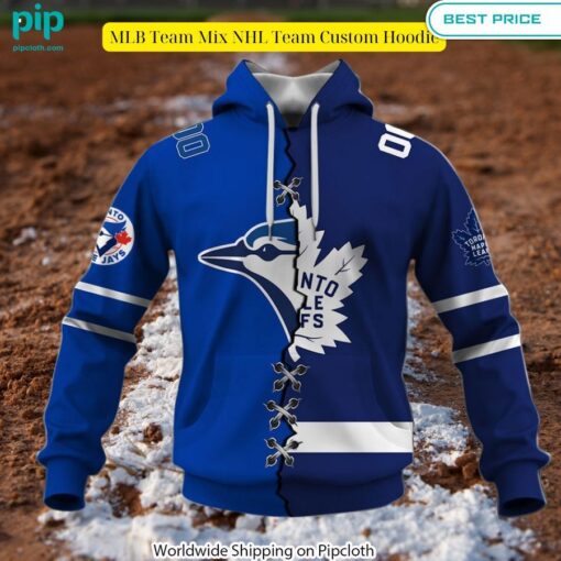 MLB Team Mix NHL Team Custom Hoodie Oh my God you have put on so much!