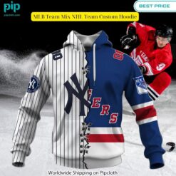 MLB Team Mix NHL Team Custom Hoodie Long time