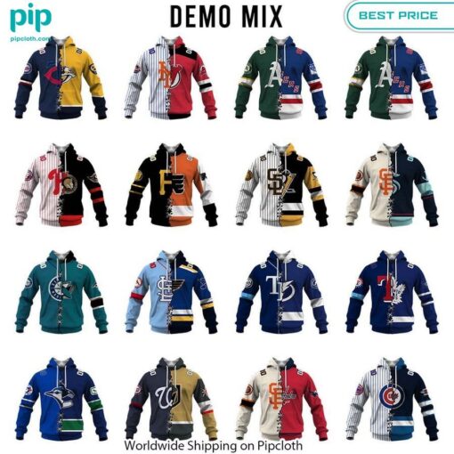 MLB Team Mix NHL Team Custom Hoodie You are always amazing