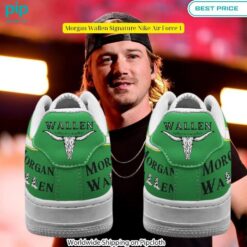 Morgan Wallen Signature Nike Air Force 1 How did you learn to click so well