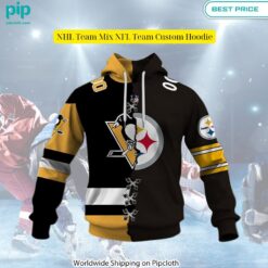 NHL Team Mix NFL Team Custom Hoodie Cool look bro