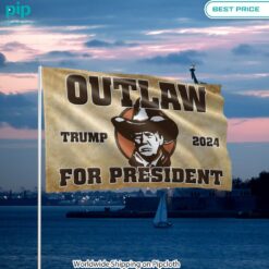 OutLaw for president Flag Beautiful Mom, beautiful daughter