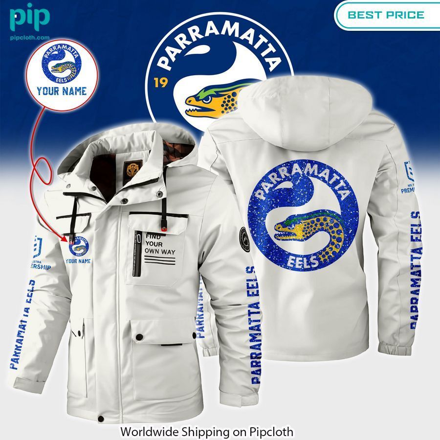 Parramatta Eels Custom Windbreaker Jacket Handsome as usual