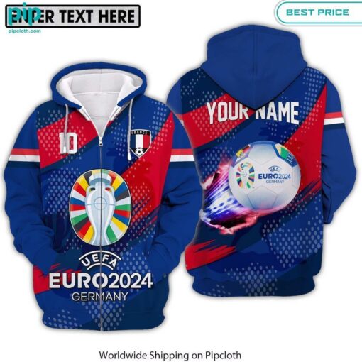 personalized equipe de france de football euro 2024 hoodie 2