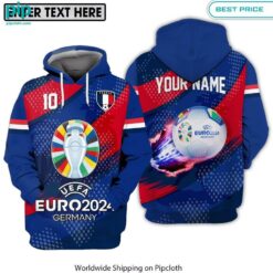 Personalized Equipe de France de football Euro 2024 Hoodie Lovely smile