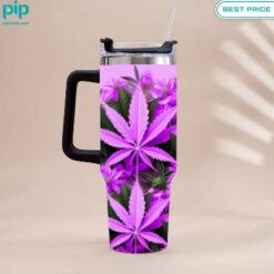 personalized pink stoner chick weed tumbler 3