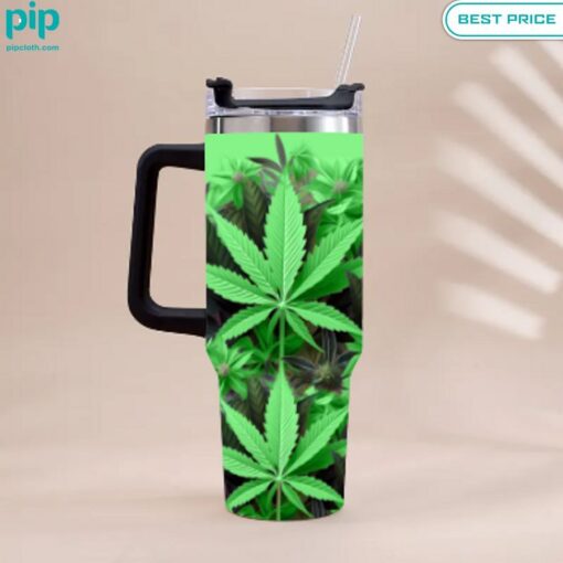 personalized pink stoner chick weed tumbler 5