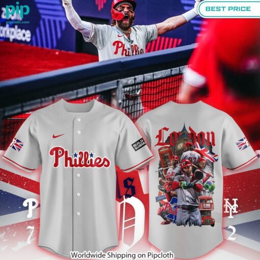 philadelphia phillies crossing the pond baseball jersey 1